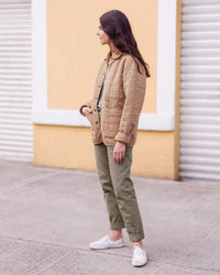 Women's Quilted Kite Jacket / Chai 4