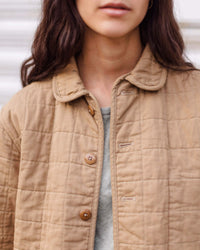 Women's Quilted Kite Jacket / Chai 1
