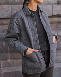 Women's Quilted Kite Jacket / Ink 1