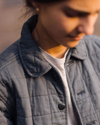 Women's Quilted Kite Jacket / Ink 3