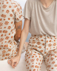 cham pants flowers woman 4