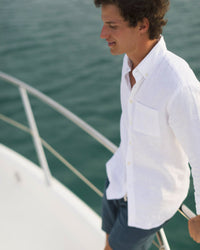 Men's Playa Shirt / Snow 2