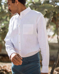 Men's Playa Shirt / Snow 5
