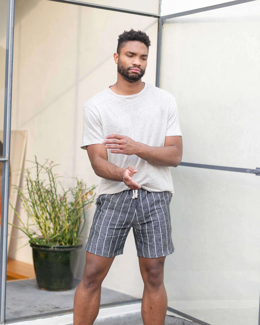 Bo Shorts / Chalk 4