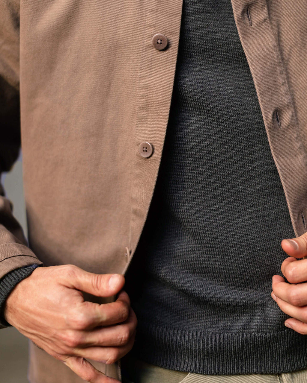 Men's Campo Sweater / Ink 7