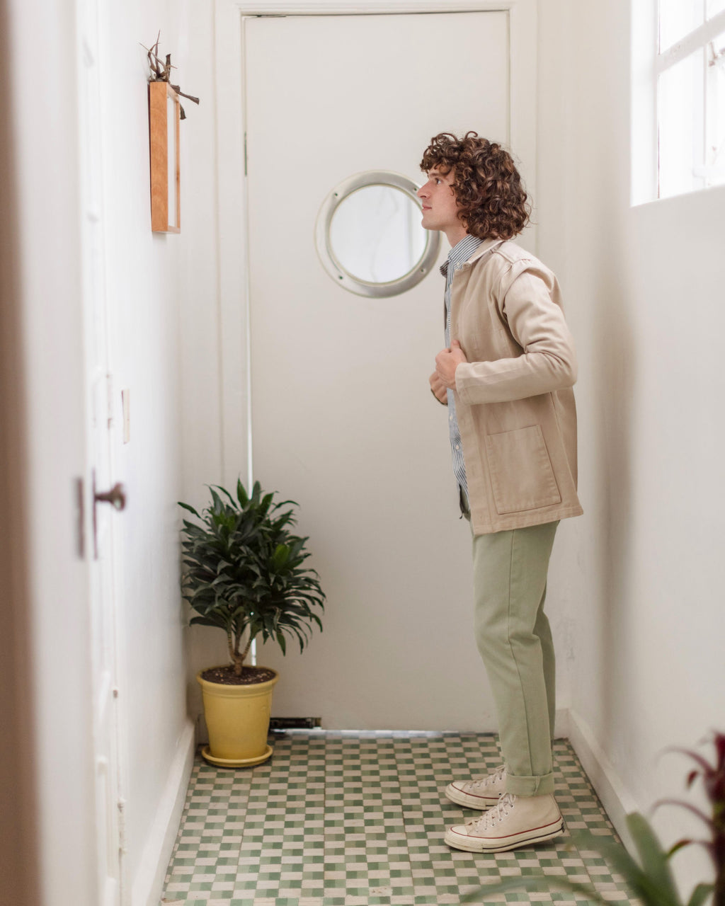 Men's Kite Jacket / Sand 8