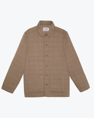 Men's Quilted Kite Jacket / Chai