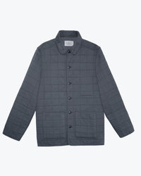 Men's Quilted Kite Jacket / Ink 1