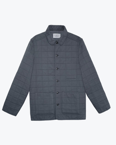 Men's Quilted Kite Jacket / Ink