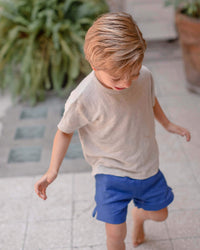Kids Sun Tee / Bone 7