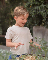 Kids Sun Tee / Bone 2