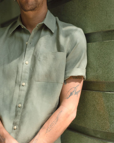 mens ola shirt moss