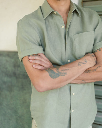 mens ola shirt moss