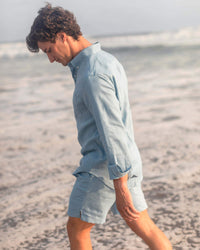 Men's Playa Shirt / Ocean 6