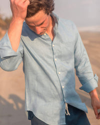 Men's Playa Shirt / Ocean 3