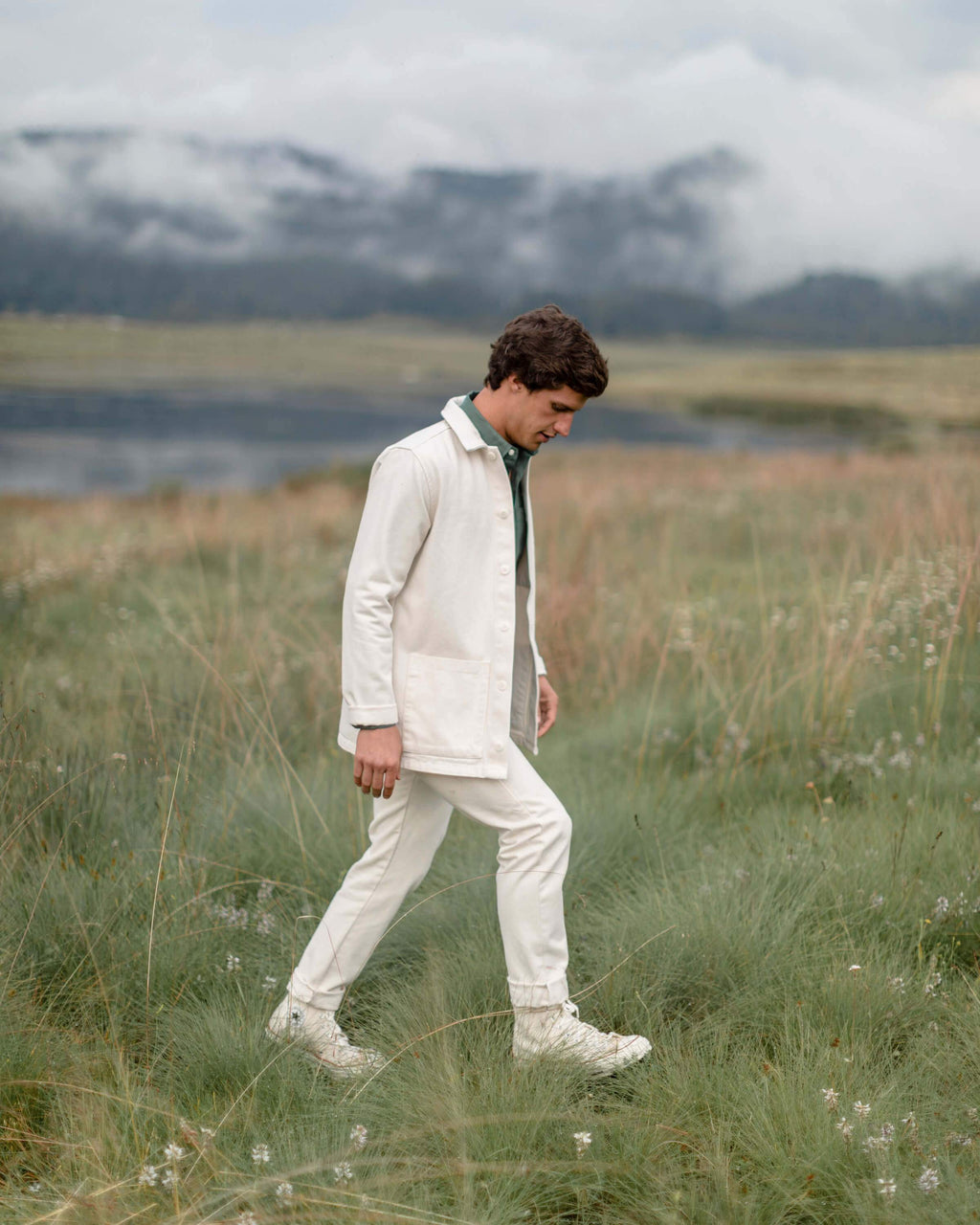 Men's Kite Jacket / Salt 3