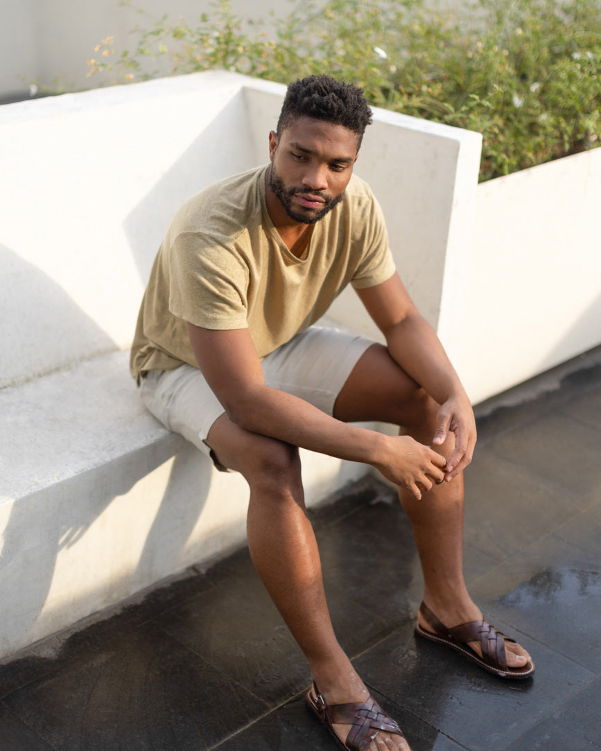 Men's Sun Tee / Gold 4