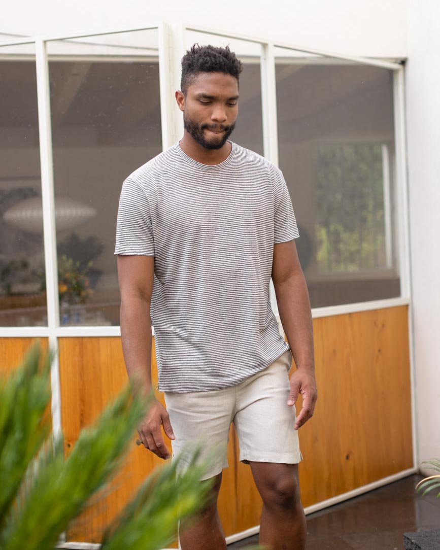 Men's Sun Tee / Lines 8