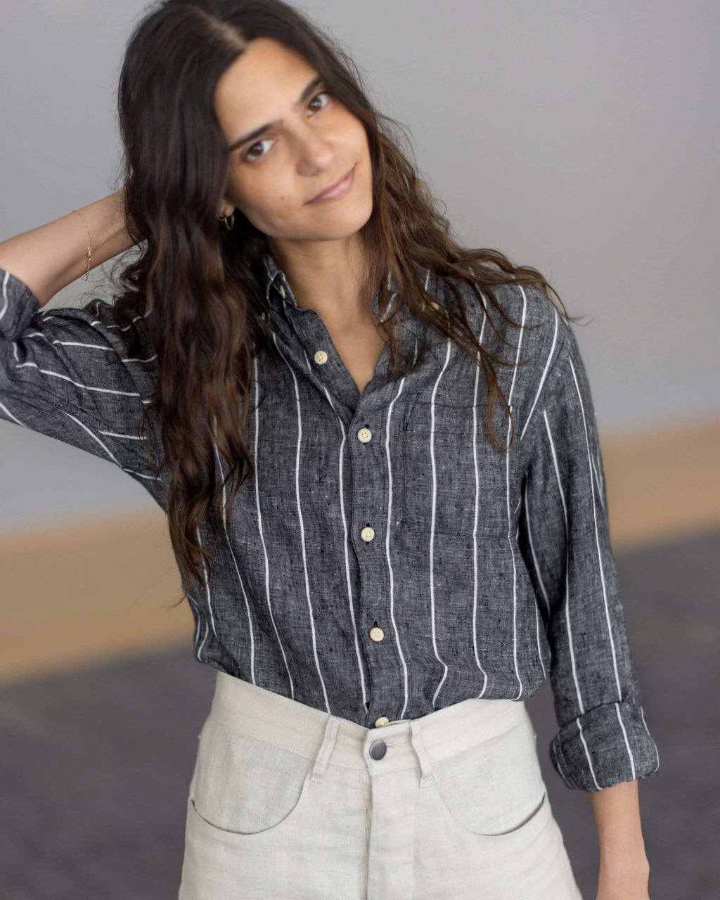 Women's Playa Shirt / Chalk 1