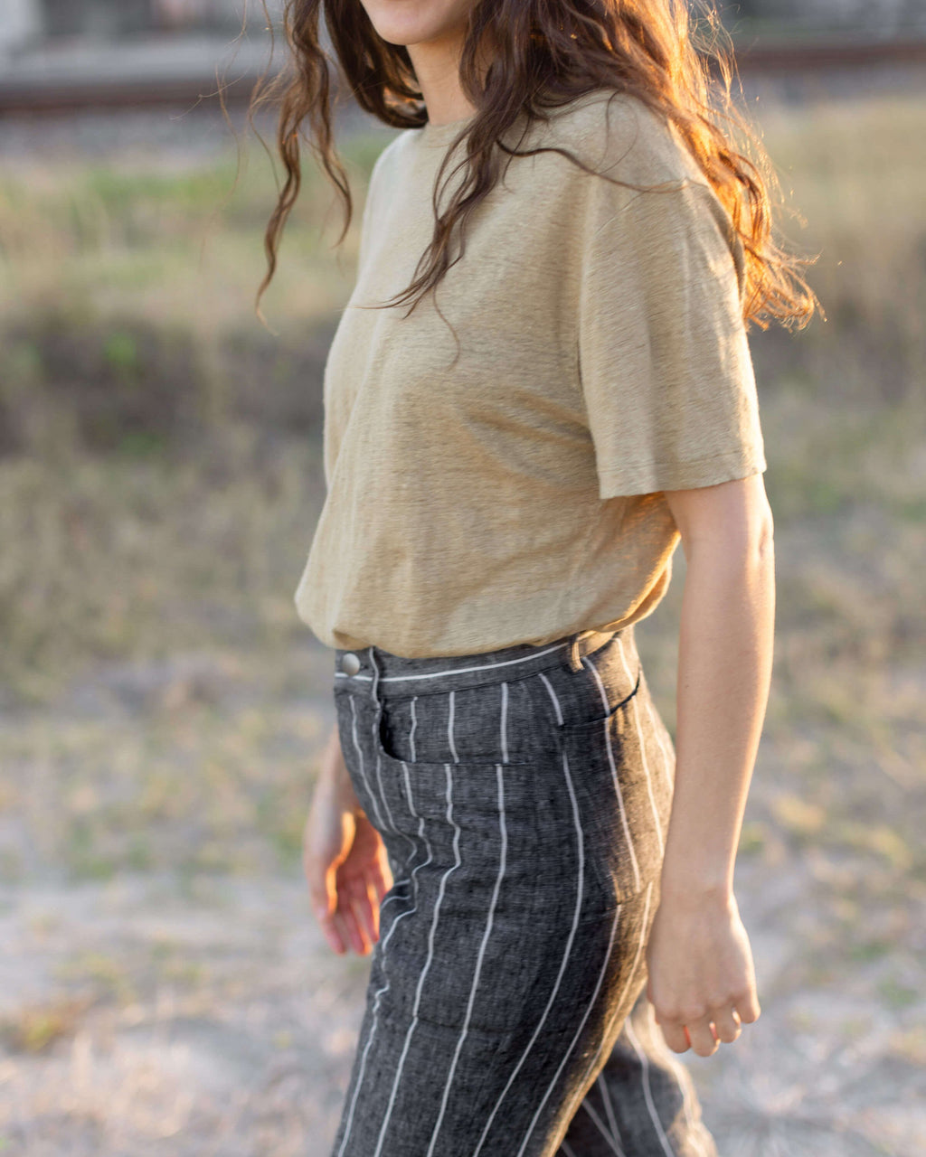 Women's Sun Tee / Gold 1