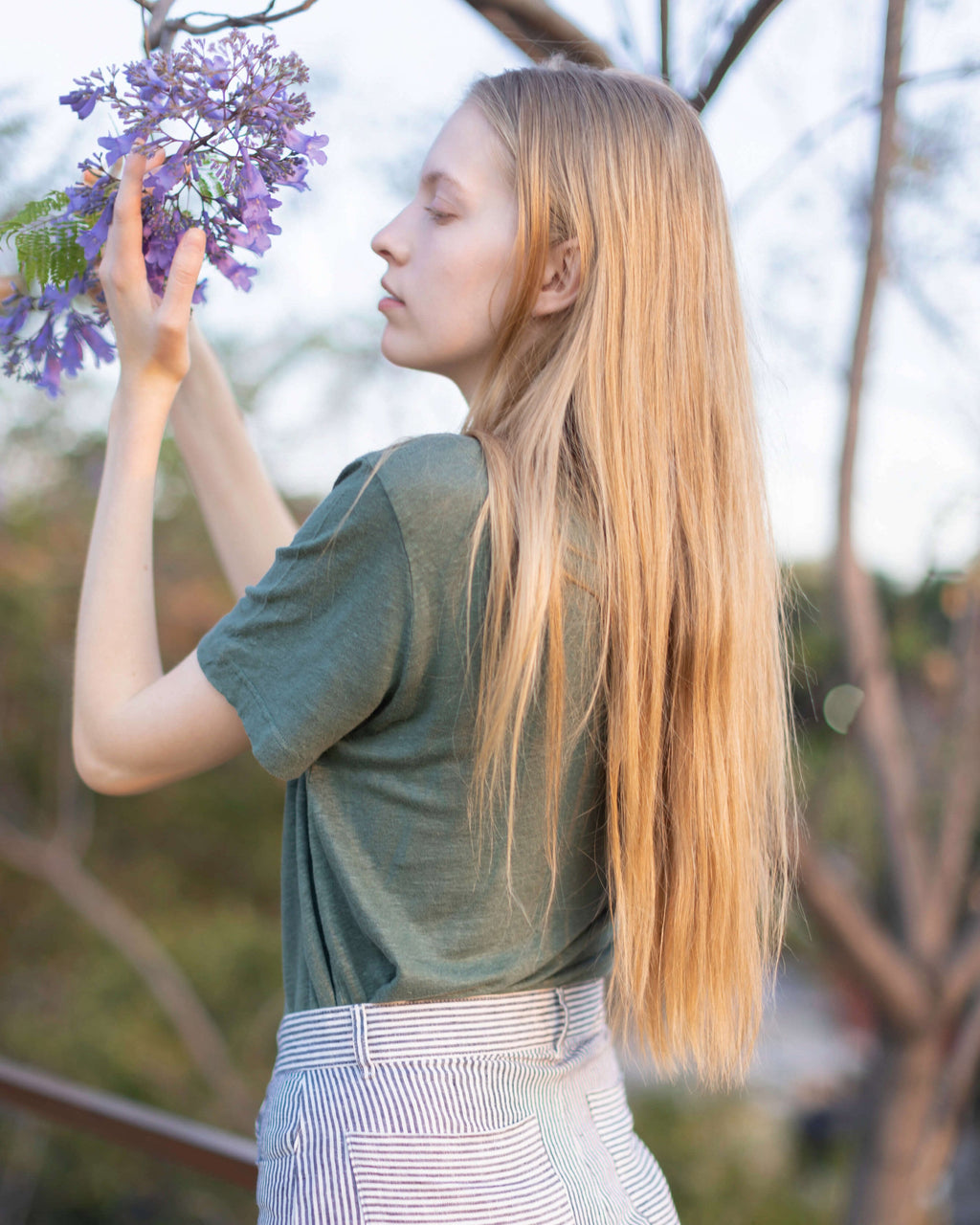 Women's Sun Tee / Pine 6