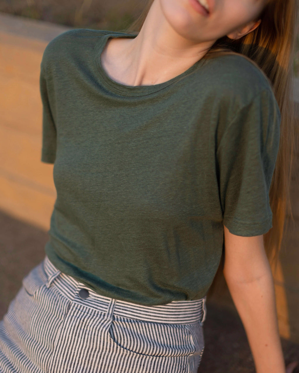 Women's Sun Tee / Pine 7