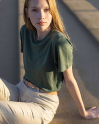 Women's Sun Tee / Pine 2