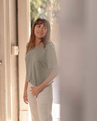 Women's Sun Tee / Moss 2