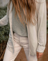 Women's Blanket Shirt | Bone 6