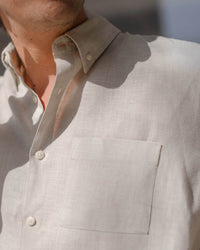 Men's Playa Shirt / Bone 2
