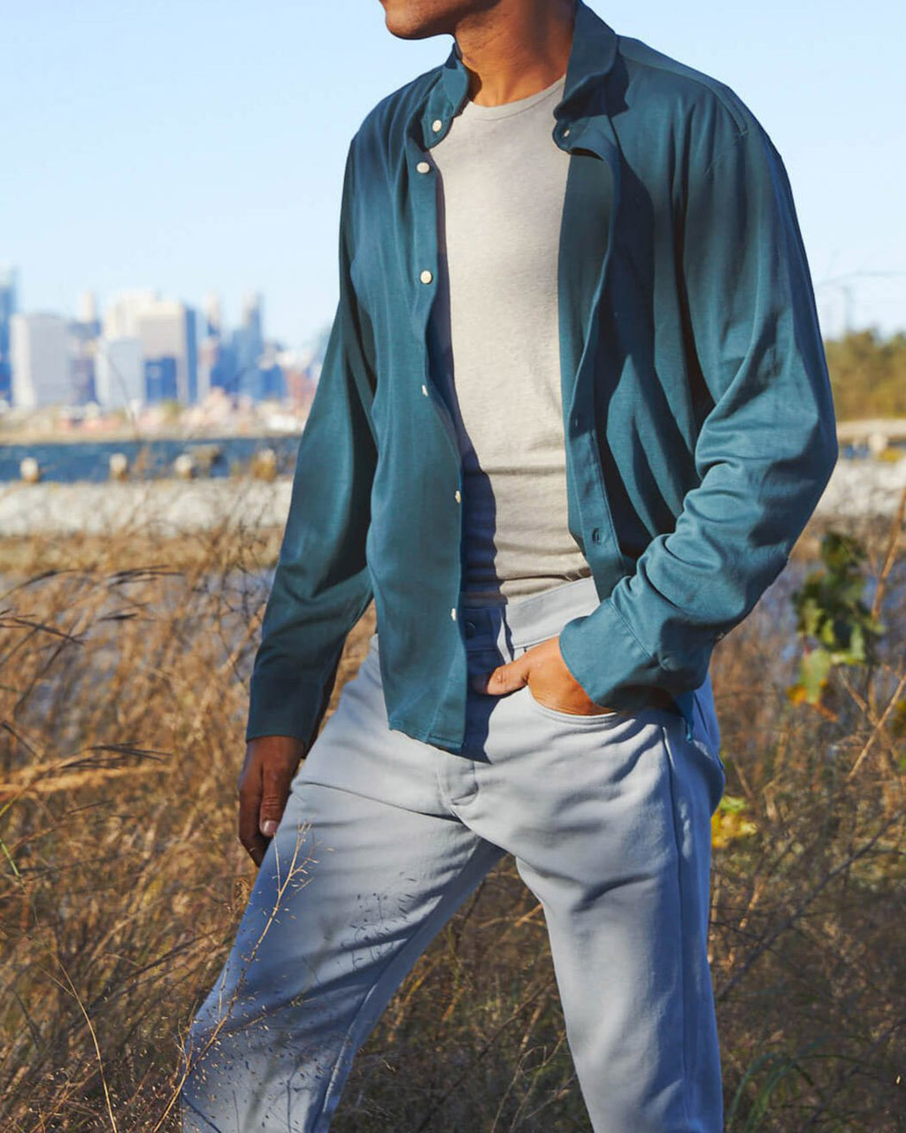 Men's Blanket Shirt / Dusk 2