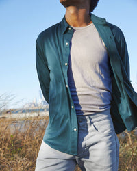 Men's Blanket Shirt / Dusk 5
