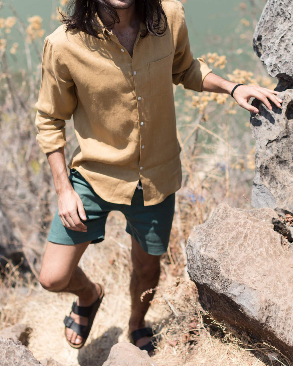 Men's Playa Shirt / Gold 4