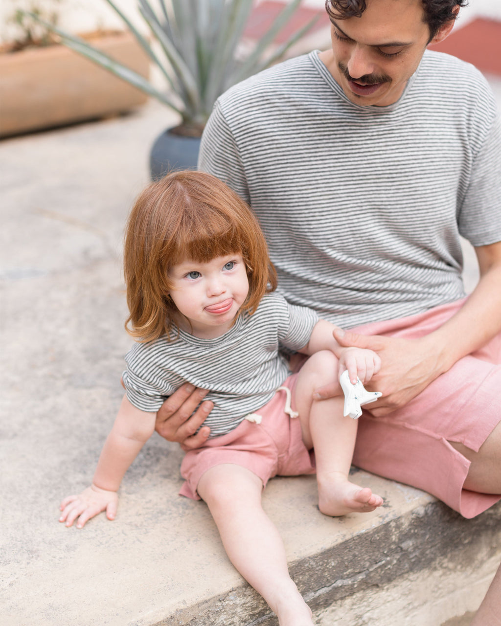 Kids Sun Tee / Lines 1
