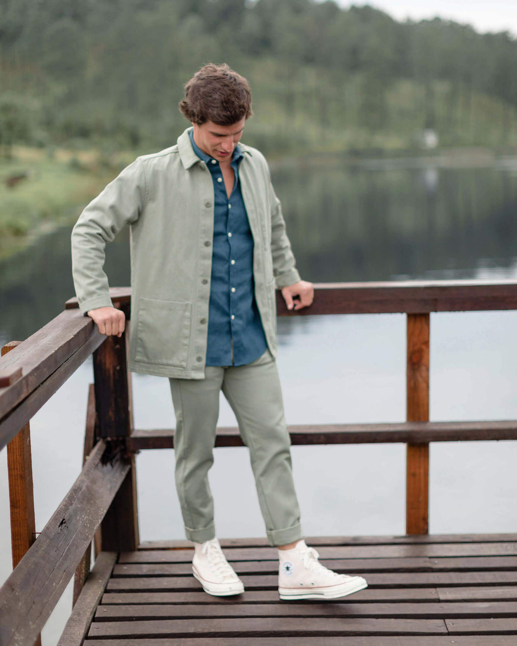 Men's Cham Pants / Moss 6