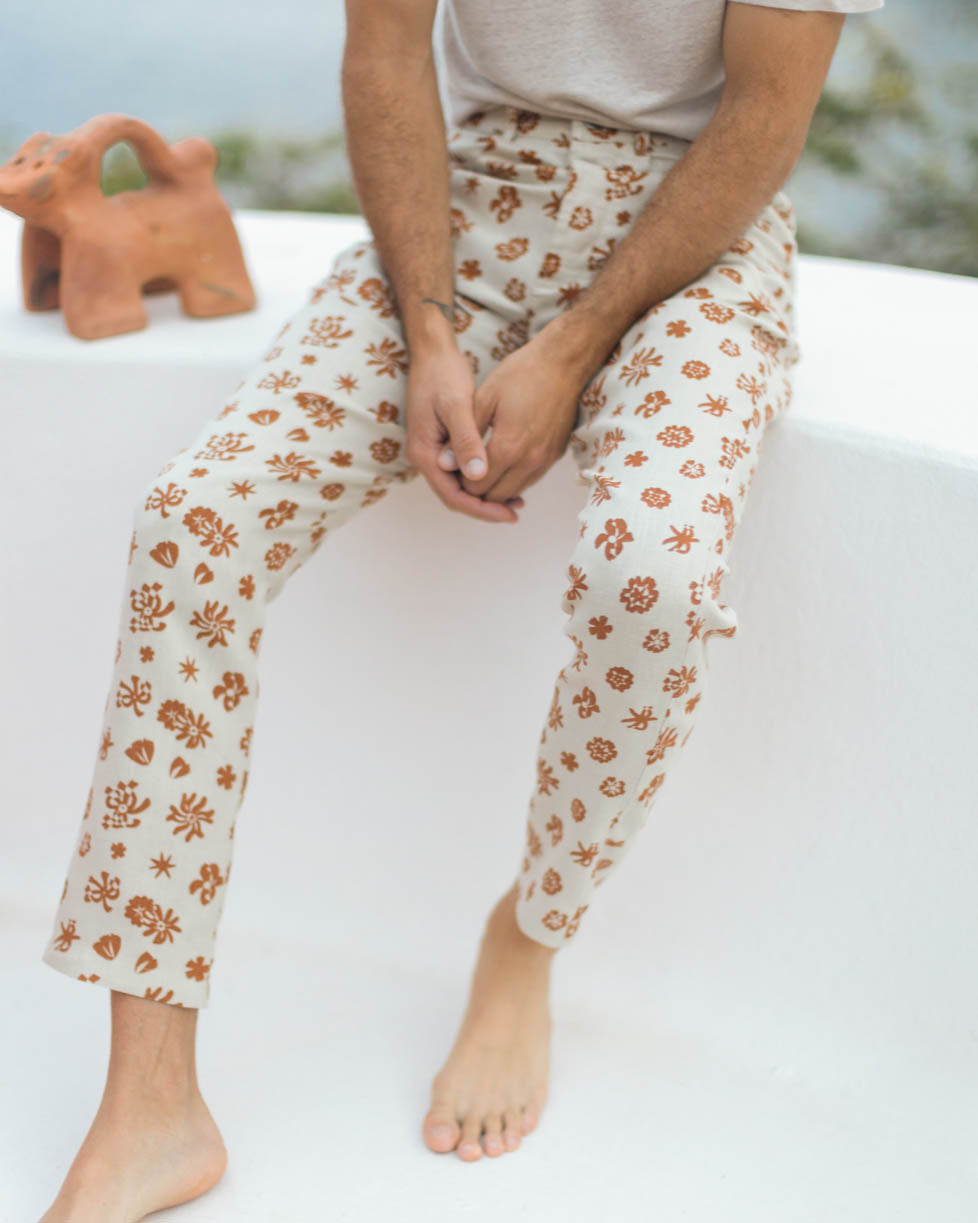 cham pants flowers  1