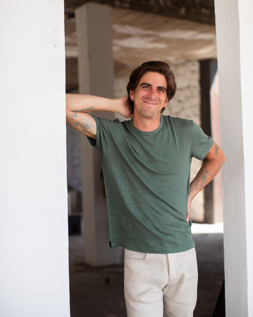 Men's Sun Tee / Pine 2