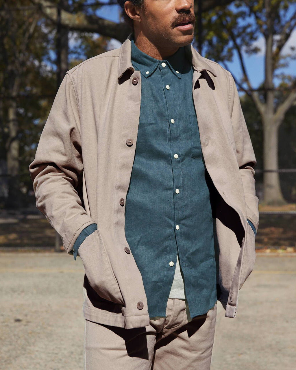 Men's Kite Jacket / Sand 3
