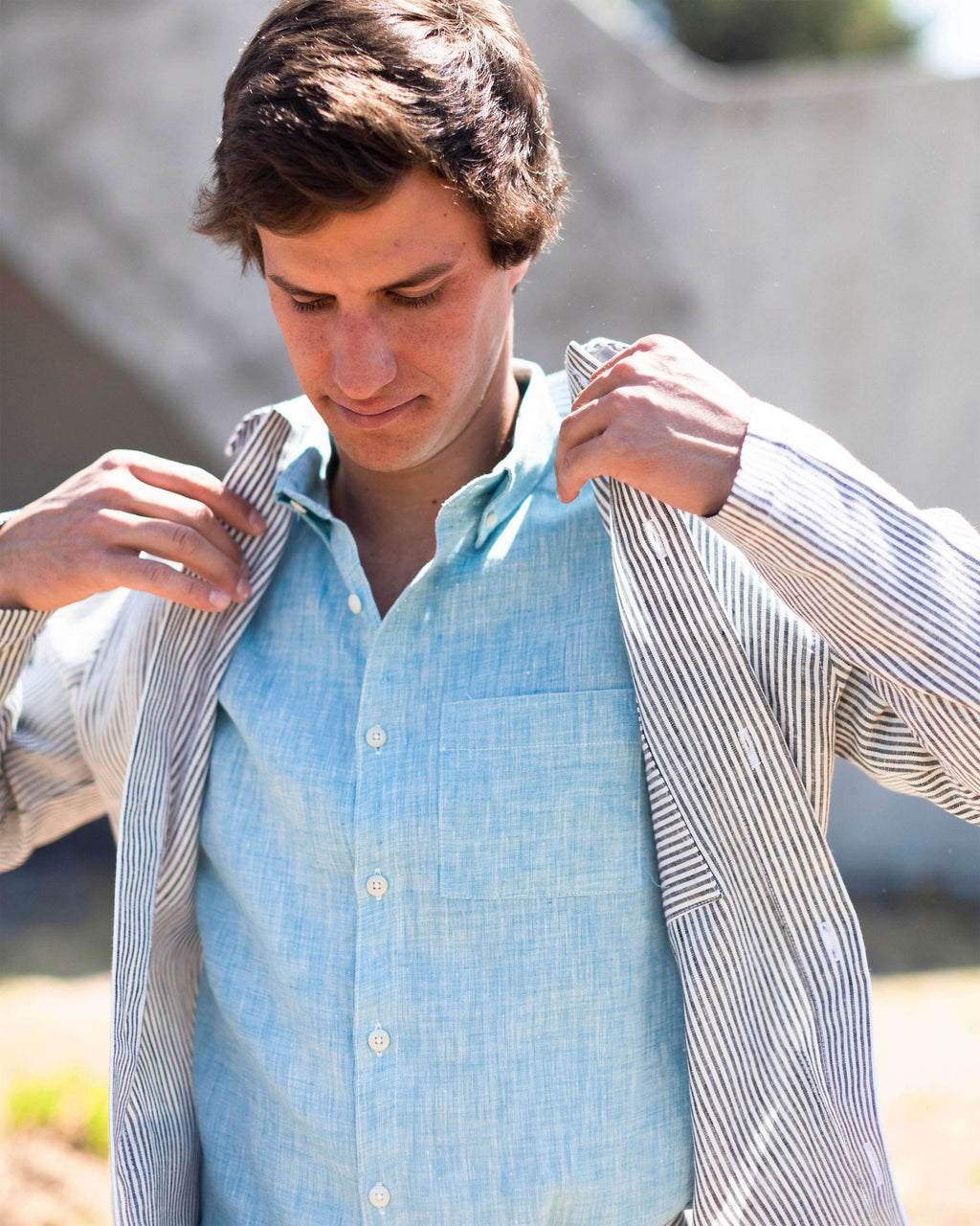 Men's Playa Shirt / Sky 3