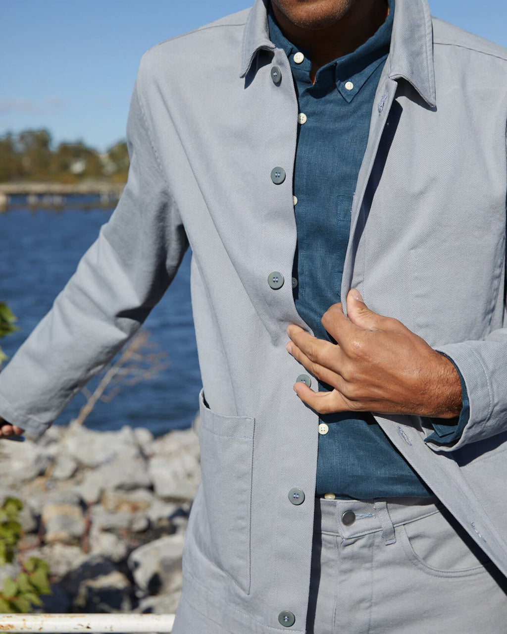 Men's Kite Jacket / Steel 7