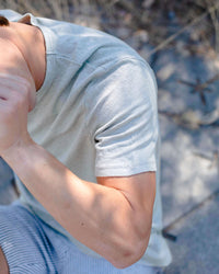 Men's Sun Tee / Steel 4